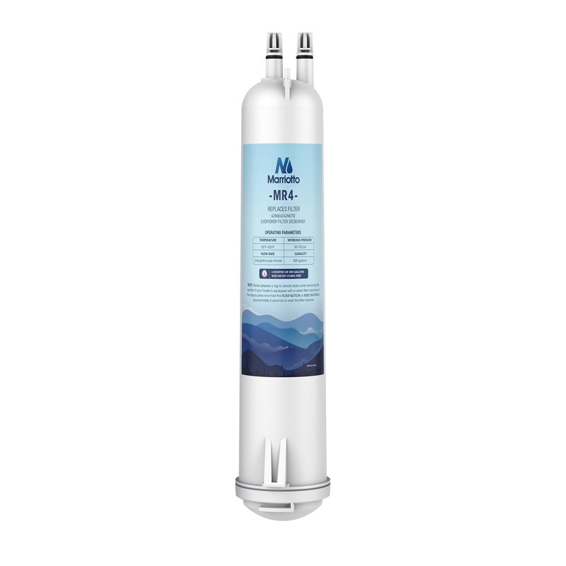 MARRIOTTO MRW4 Refrigerator Water Filter Compatible with EDR3RXD1, 4396841, 4396710,