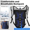 2 Pack Hydration Backpack Pack with 2L Hydration Bladder, TNYSPORT