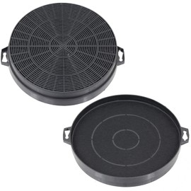 Spares2go Carbon Charcoal Vent Filter Compatible with Hygena Cooker Extractor Hood (Pack of 2)