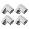 4PCS 2 Way 90 Degree Boat Hand Rail Fitting 25mm