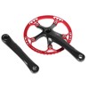 Meijun Bike Crankset 170mm Bicycle Chainwheel Chain Ring Set 45T
