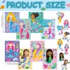 48 Sheets Make A Mermaid Stickers Mermaid Party Favors Make