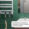 GVPOELR Pack of 8 Leather S Hooks, S Hooks with