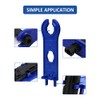 MC4 Spanners,2PCS Solar Spanner Set,MC4 Keys,MC4 Tool,Solar Connector Disconnect Tool,Solar