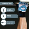 Actesso Weight Lifting Gloves with Wrist Strap (PAIR) - for