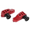 Motorcycle Rear Axle Blocks Chain Adjuster Aluminium Alloy Replacement for