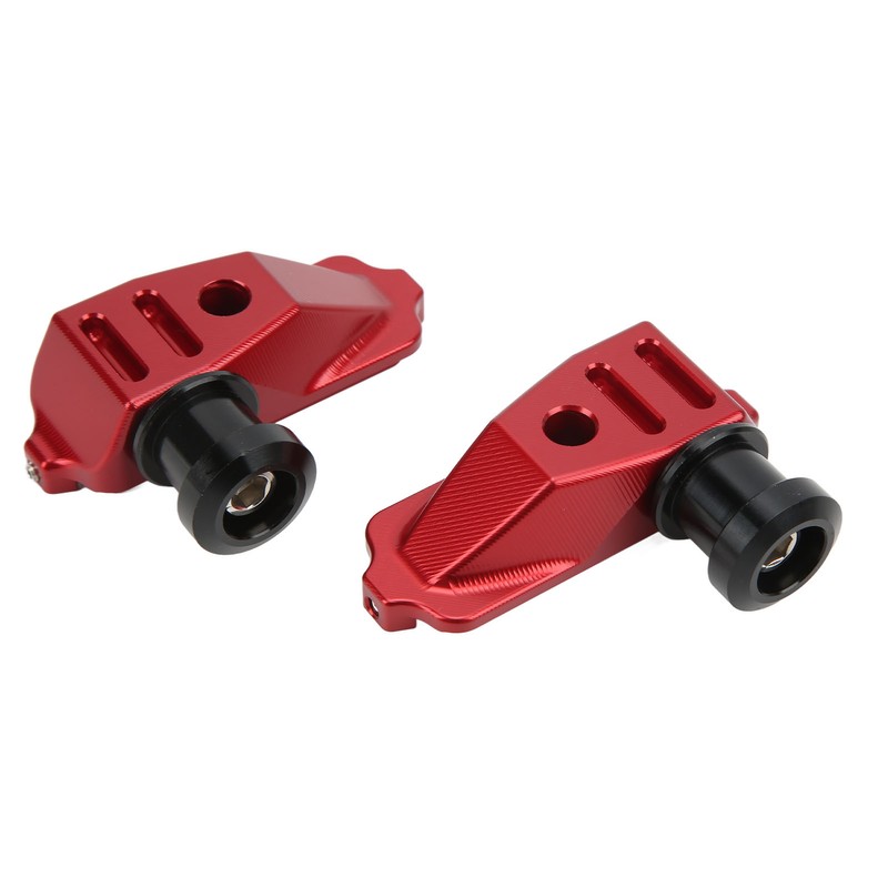 Motorcycle Rear Axle Blocks Chain Adjuster Aluminium Alloy Replacement for