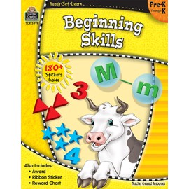 Ready•Set•Learn: Beginning Skills, Grades PreK–K from Teacher Created Resources