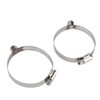 Keenso Universal Stainless Steel Motorcycle Exhaust Pipe Protector Centre Pipe