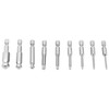 9pcs Hex Screwdriver Bit Set Rustproof S2 Steel Magnetic Ball