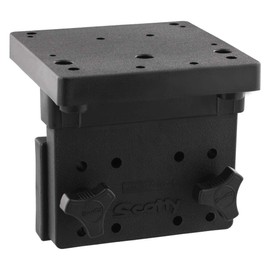Scotty #1025 Right Angle Side Mounting Bracket for Scotty Downrigger Models 1080 -1116 , BLACK