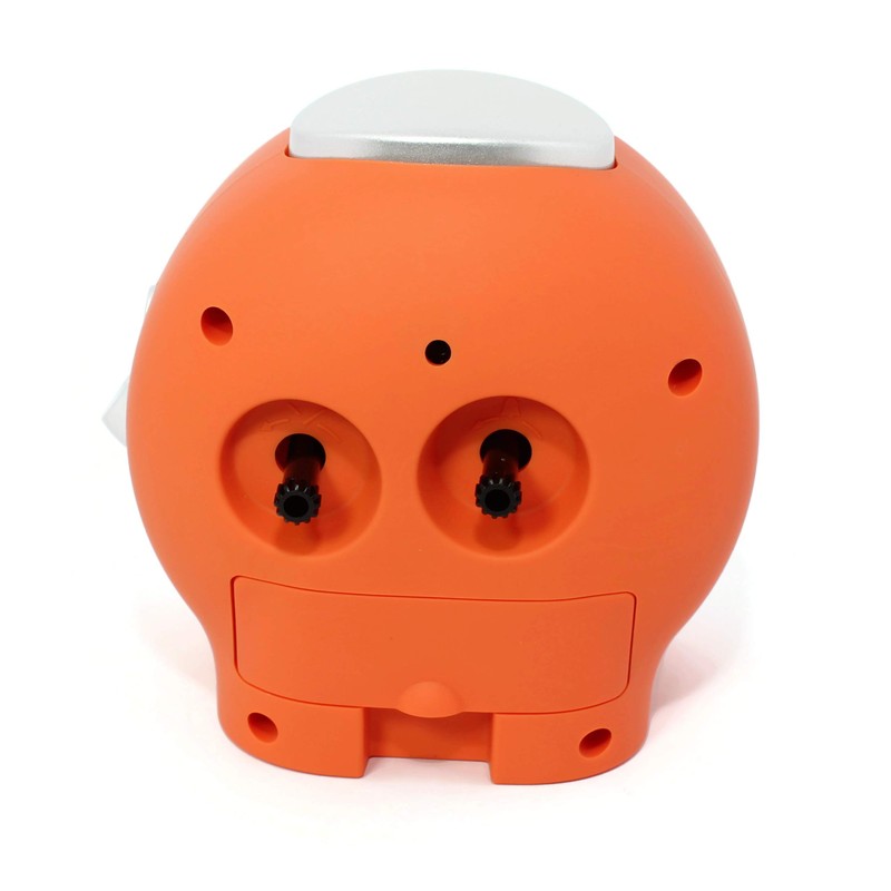 1999-12 Children's Alarm Clock for Girls without Ticking Analogue Orange,