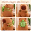 LYPPUL Capybara Plush Toy, 23 cm Cute Capybara Cuddly Toy,