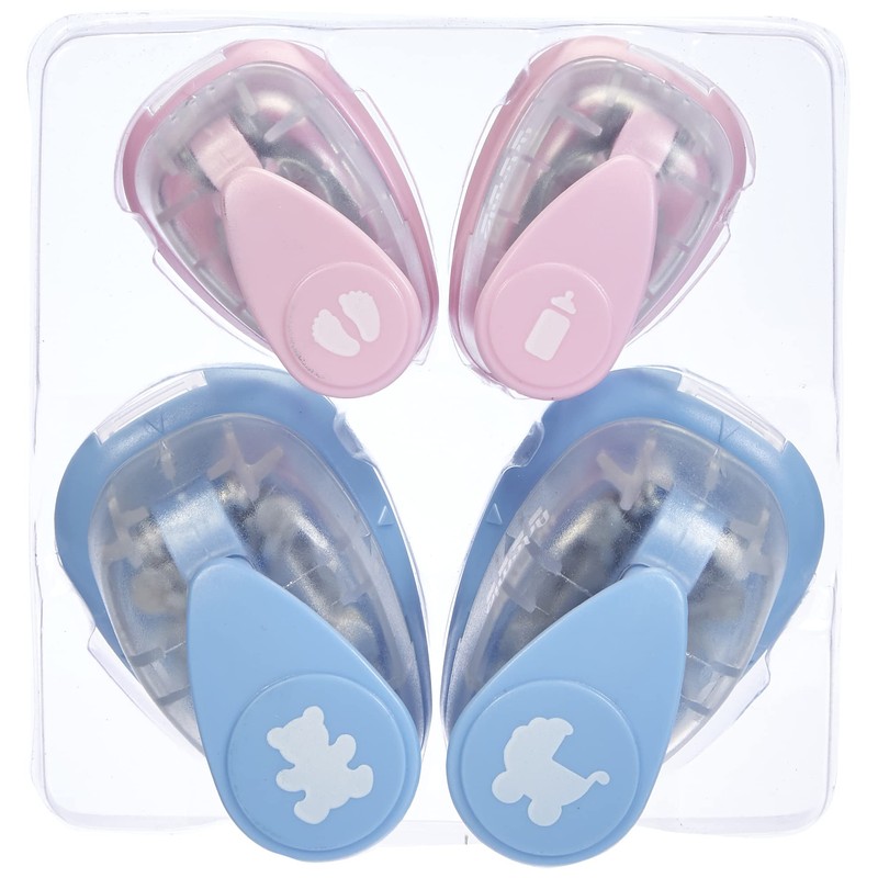 Artemio 4-Piece Punches Birth Kit, Multi-Colour