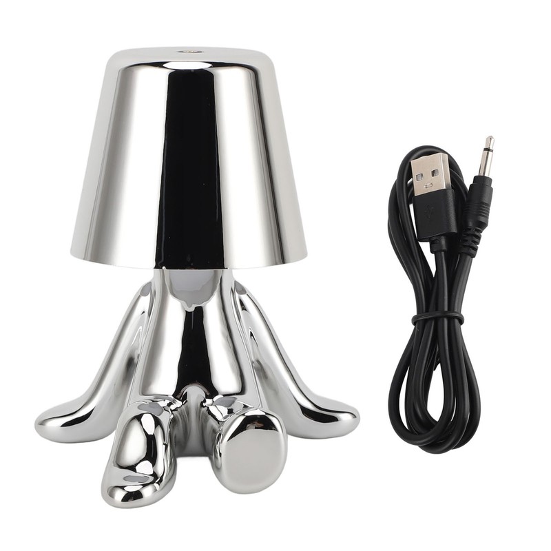 LED Table Lamp Touch Control Desk Light 3 Modes USB
