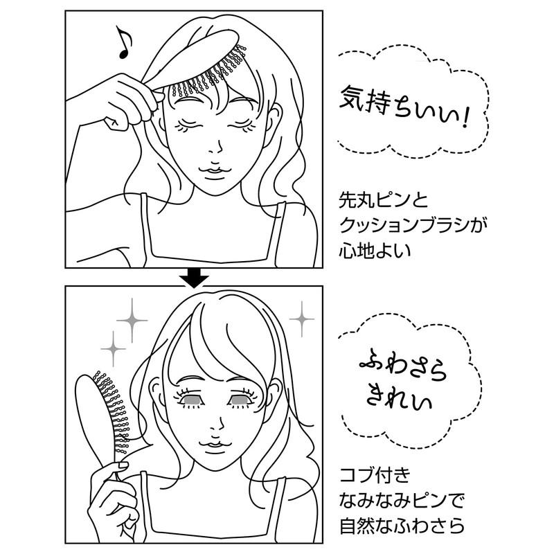 Kai Fuwasara Goddess Cushion Brush 1 Piece