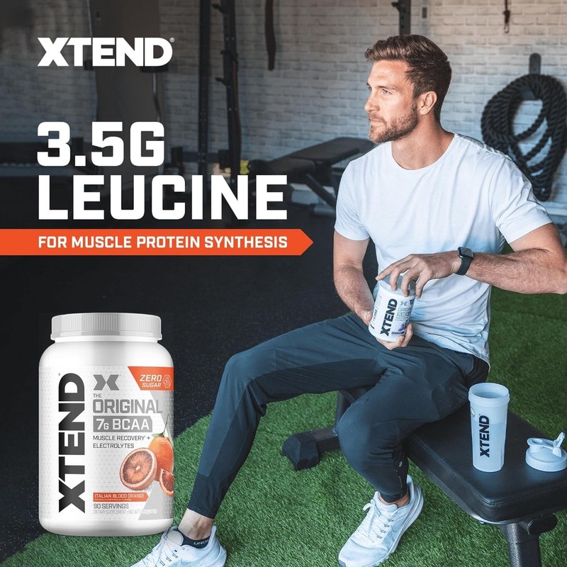 Xtend Original BCAA Powder 7g BCAA and 2.5g L-Glutamine, Sugar