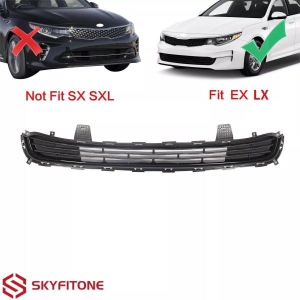 JX Fits Kia Optima EX LX 16-18 Front Bumper Lower