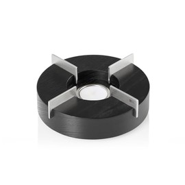 AdHoc TUTO TK55 Warmer and Food Warmer for Teapots, Pots and Bowls Ash Wood and Stainless Steel