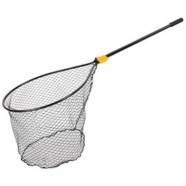 Frabill Conservation Slide Handle Net | Teardrop Hoop Size: 20" X 23" | Sliding Handle: 36" | Netting: Tangle-Free Micromesh | Net Depth: 13"