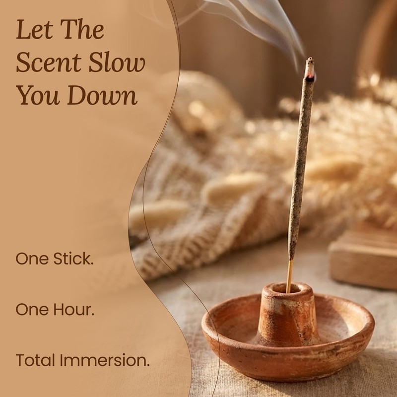 Premium White Copal Incense Sticks - 100% Pure Mayan Resin,