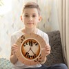 speecheese Coffee Time Coffee Wall Clock with Coffee Cup Decoration