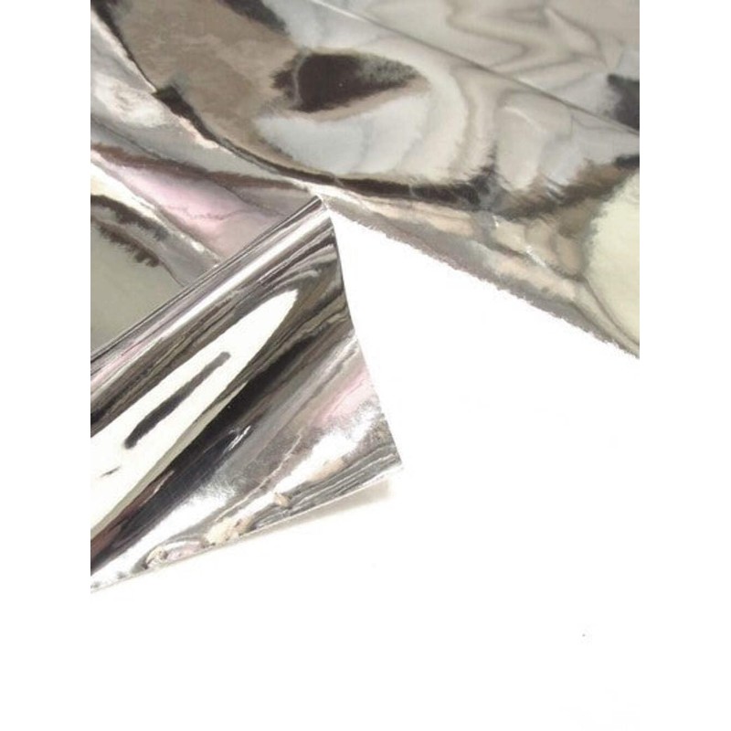 DuroLast™ Chrome Mirror Reflective Vinyl Fabric by The Yard DIY