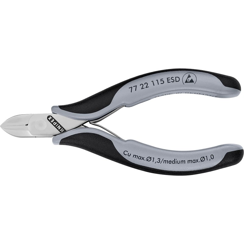 Knipex (kunipekkusu) For ESD Precision Nipper 115 mm 7722115esd