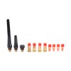56Pcs TIG Welding Torch Accessories Kit Ceramic Nozzle Glass Cup