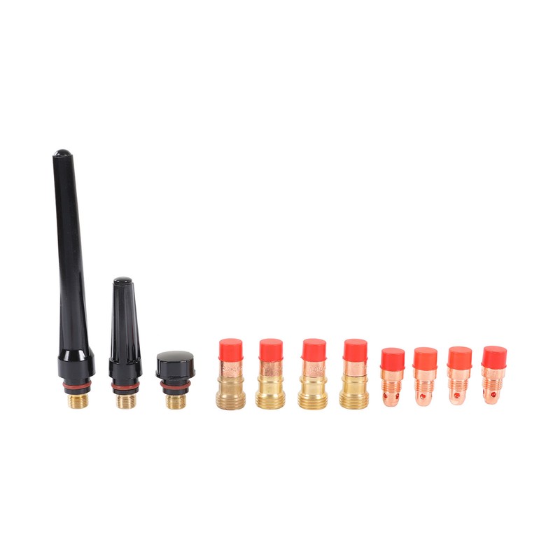 56Pcs TIG Welding Torch Accessories Kit Ceramic Nozzle Glass Cup