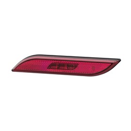 HELLA 2PS 013 307-111 Side Marker Light - Shapeline Style - LED - 12/24V - Bolted - Lens Colour: Red - Cable: 250mm - Plug: Blade Terminal Sleeve - left