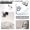 Dmooster D95 Open Ear Clip-On Bluetooth 6.0 Headphones, Sport Earbuds