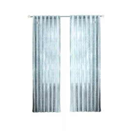Home Decorators Drapery Panel | Home Decorators | Spring Blue - Garden Gate | New