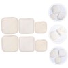 TOVINANNA Bath Loofahs 6pcs Loofah Exfoliating Sponge Pads Soft Bathing