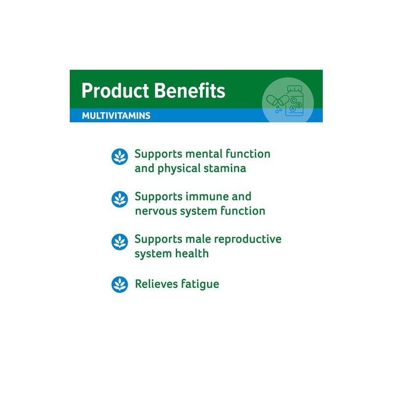 Cenovis Once Daily Men's Multi + Performance Value Pack 100