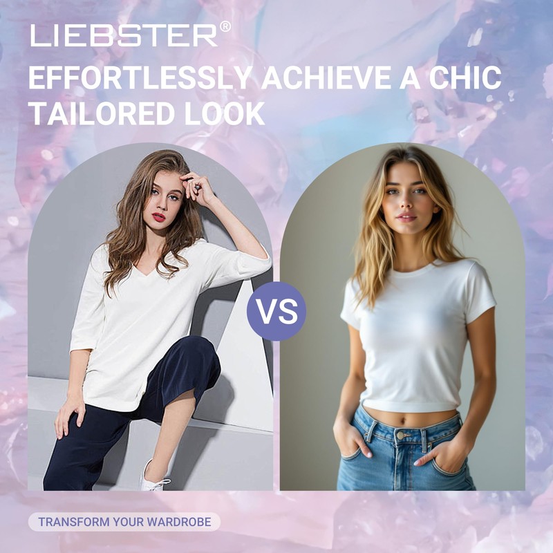 Liebster Waist Crop Tuck Band – Dual-Sided, Non-Slip, Adjustable Band