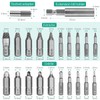 Damaged Screw Extractor Set, 22 Pcs Stripped Screw Extractor Set,