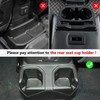 Auovo Auto Cup Holder Inserts Coaster Fit for 2018-2023 Wrangler