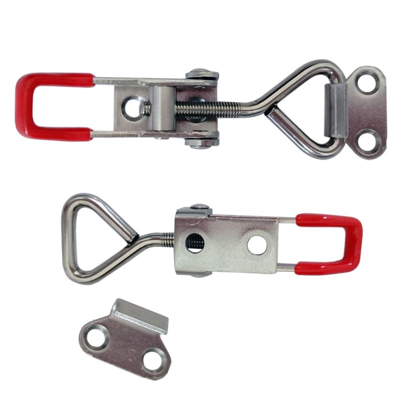 Smbbit 304 stainless steel Toggle Clamps adjustable quick buckle toggle