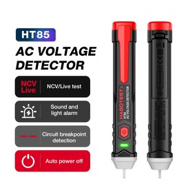 HT85 Voltage Tester AC Voltage Tester Pen with LED Flashlight AC50-1000V Voltage Detector for NCV Live Circuit Breakpoints Test