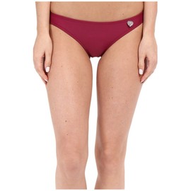 Body Glove Junior's Smoothies Basic Bikini Bottom, Black Plum, Small