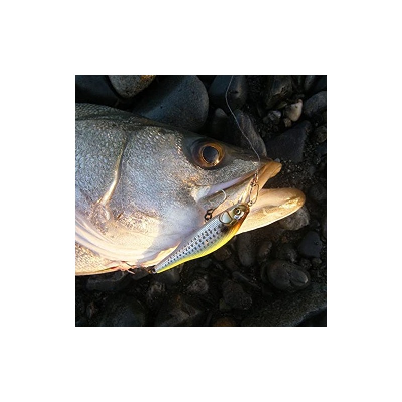 Megabass X-80 SW Slow Sinking Lure PM See-Through Lemon (8857)