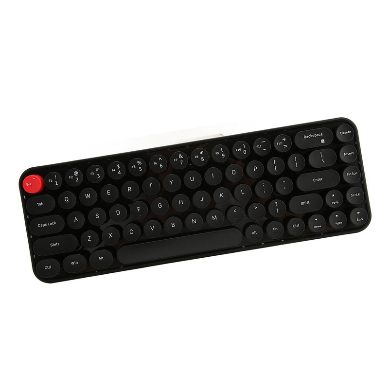 Wireless Keyboard Mouse Combo Mini Portable Retro Silent 2.4G Wireless