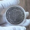 LZWIN Serenity Prayer Sobriety Chip - 1.57 Inch Zinc Alloy