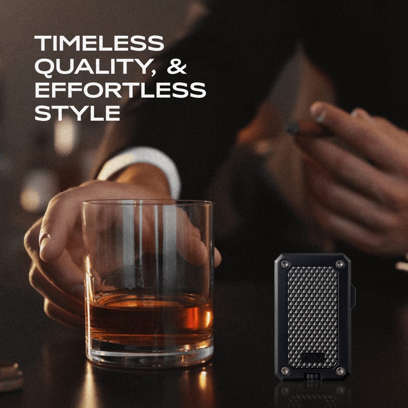 Colibri Rally Single Jet Flame Butane Lighter, Windproof & Refillable,