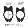Vincita Rack Mount Seatpost Clamp - for Bike Without Rear