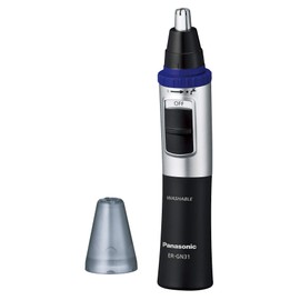 Panasonic ER-GN31-K Nose Hair Cutter, Etiquette Cutter, Men's, Eyebrow, Beard, Wash with Cold Water
