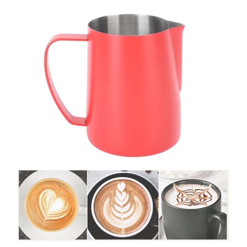 480ML Coffee Frothing Cup 304 Stainless Steel Milk Frother Jug