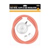 Milestone Camping 20489 Butane 21mm Gas Regulator with Hose and