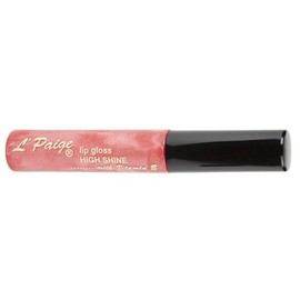 L'Paige LG02 - ROSE BLAZE Lip Gloss | Rose Flecks, Non-Sticky, Mint Infused, Moisturizing Shine
